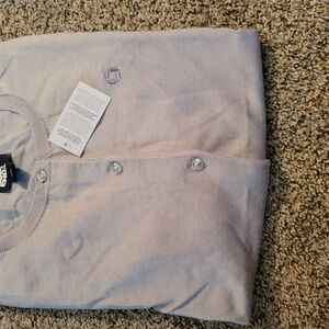 Lands' End Women's Soft Gray Cardigan